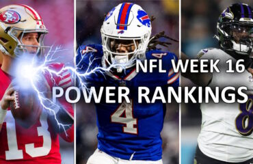 2023 NFL Week 16 Power Rankings